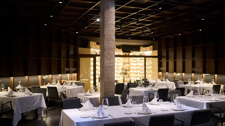 Restaurante Don Mérito, en la calle Arrieta 9 de Pamplona. PABLO LASAOSA