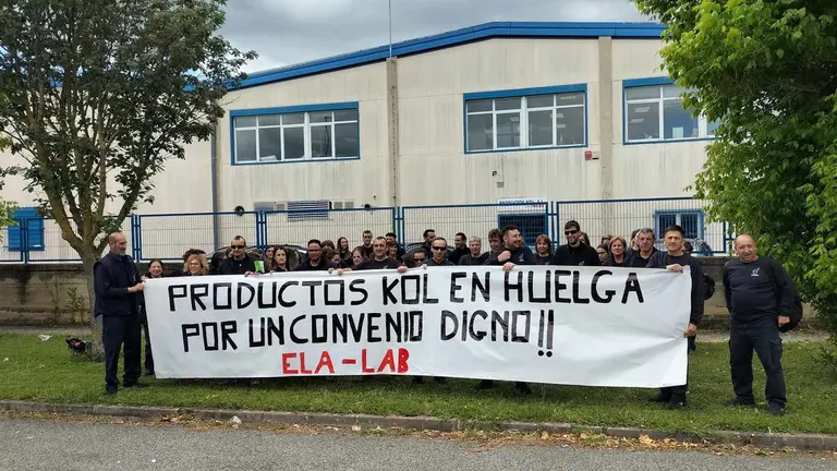 Convocan paros en la empresa Productos Kol, de Sangüesa, para "avanzar en la negociación del convenio". ELA