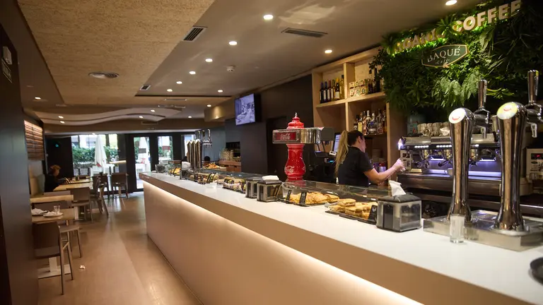 Restaurante Ñam, en el paseo de Sarasate 26 de Pamplona. IÑIGO ALZUGARAY