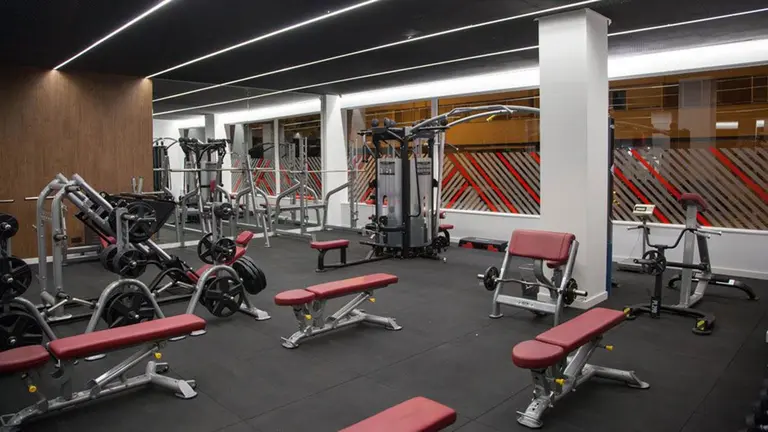 Un gimnasio de la cadena Sparta. SPARTA SPORT CENTER