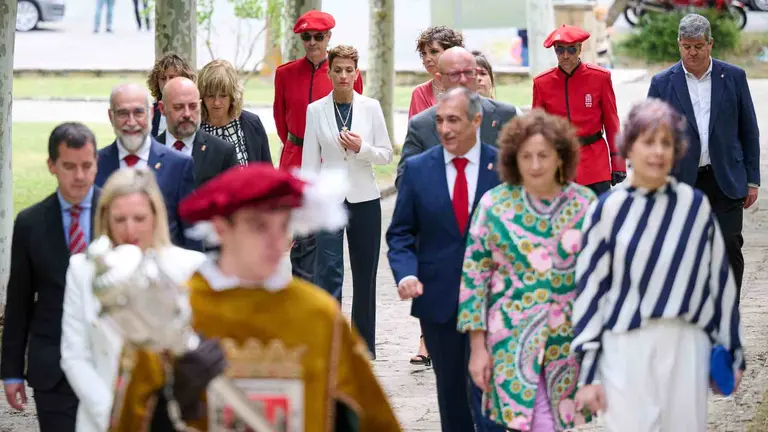 Navarra homenajea a los reyes del su antiguo reyno en el Monasterio de Leyre. GOBIERNO DE NAVARRA