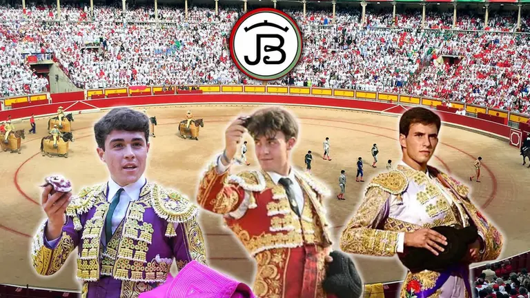 Viernes 5 de julio.  Feria del Toro de San Fermín 2024. Novillada de la ganadería de Pincha para Jarocho, Alejandro Chicharro y Samuel Navalón. NAVARRA.COM