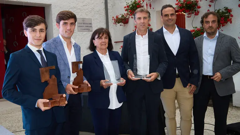 Entrega de los Premios Ciudadela en el patio de caballos de la plaza de toros de Pamplona. IÑIGO ALZUGARAY