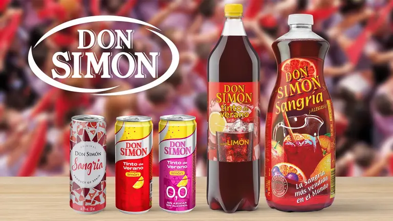 Sangría y tinto de verano Don Simón. CEDIDA