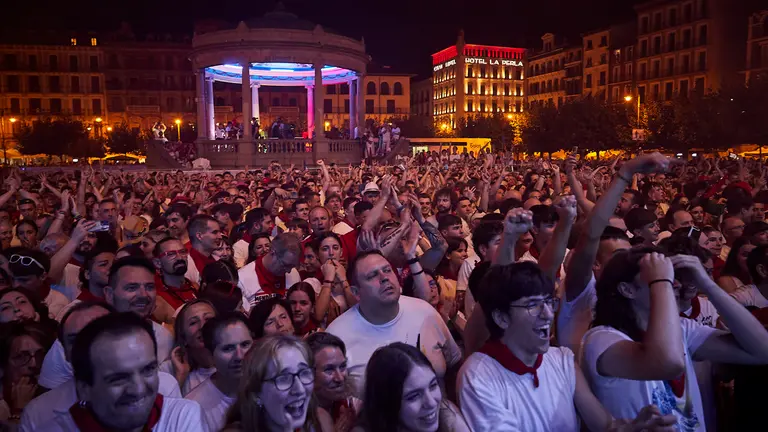 CONCIERTO DE EL DROGAS EN LA PLAZA DEL CASTILLO EL DÍA 10 EN SAN FERMÍN 2024