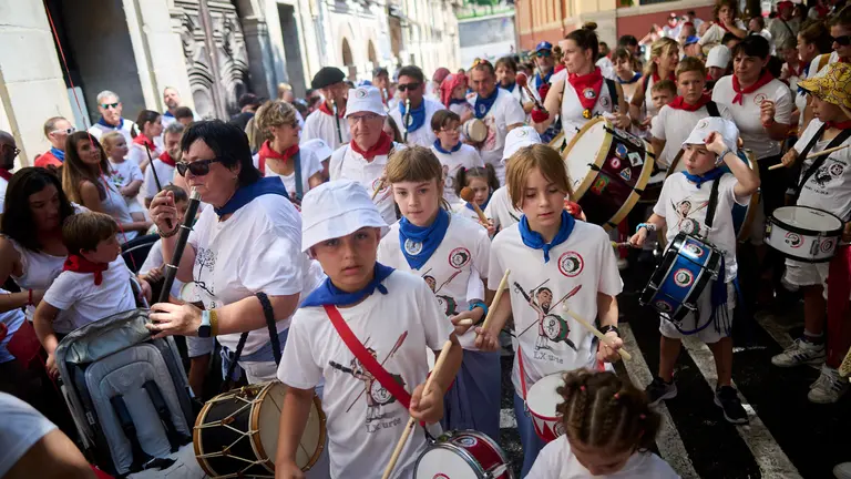 Struendo Txiki de San Fermín 2024. PABLO LASAOSA