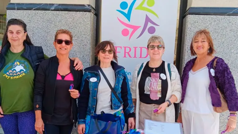 Imagen de integrantes de la asociación FRIDA Navarra - COCEMFE - FRIDA NAVARRA