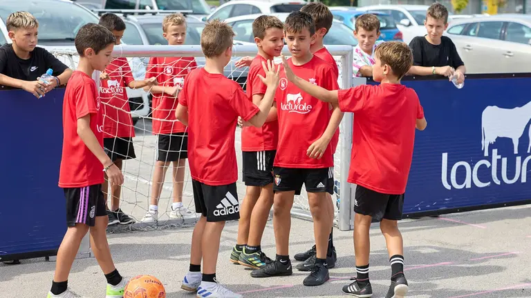 Imagen de archivo de otro partido del Campeonato 3x3 de Osasuna. OSASUNA