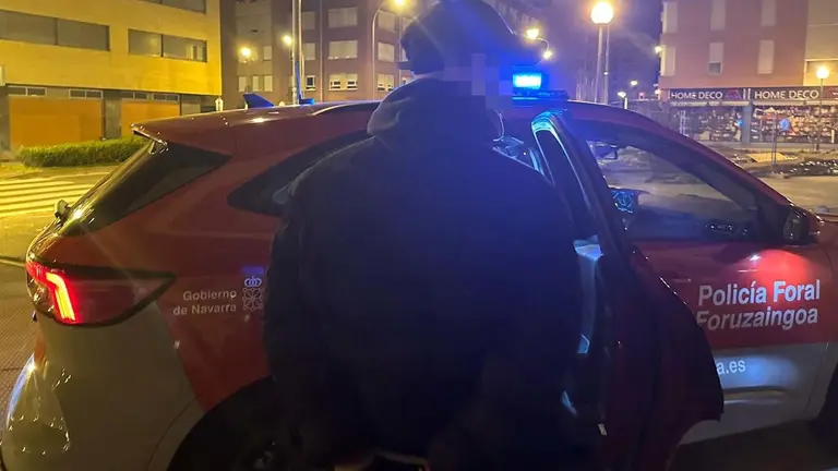 Un hombre de nacionalidad argelina ha sido detenido por la Policía Foral.
