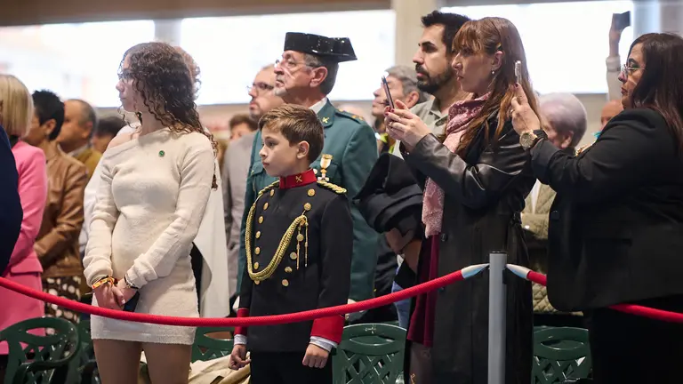 La Guardia Civil de Navarra celebra la festividad de su patrona la virgen del Pilar. PABLO LASAOSA