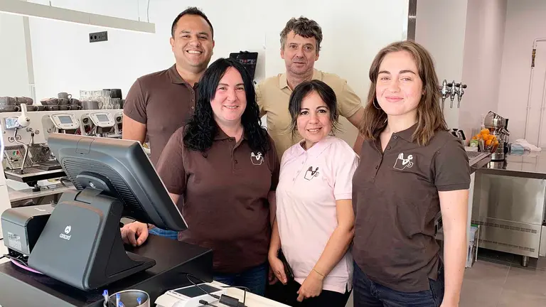Cafetería Gosaria en la plaza de Salesianos en Pamplona. Navarra.com