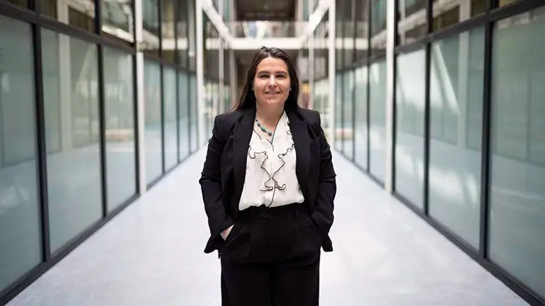 Ainhoa Goñi Irulegui en la UPNA - UPNA - Archivo