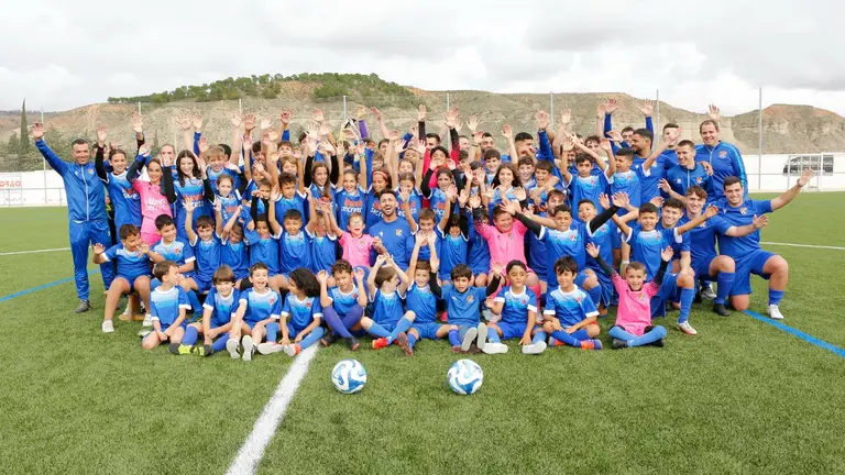 Jugadores del Club Deportivo Muskaria. Temporada 2024/2025. EMILIO FLORISTÁN