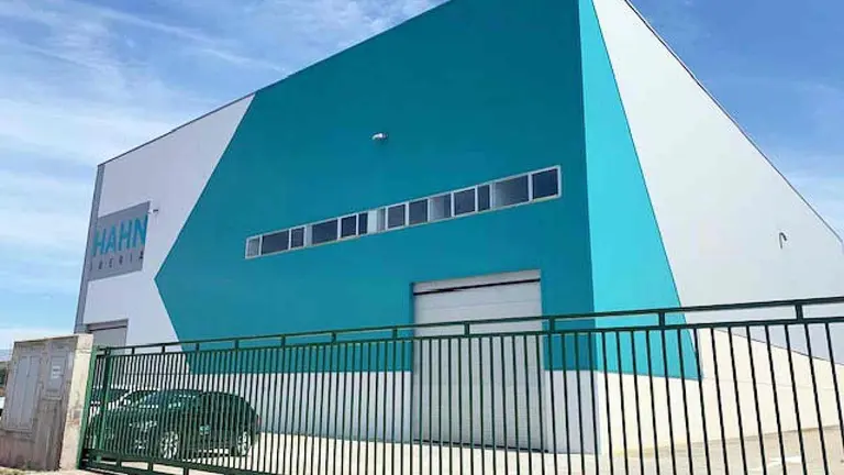 Instalaciones de la empresa HAHN Iberia en la localidad navarra de Los Arcos. HAHN IBERIA