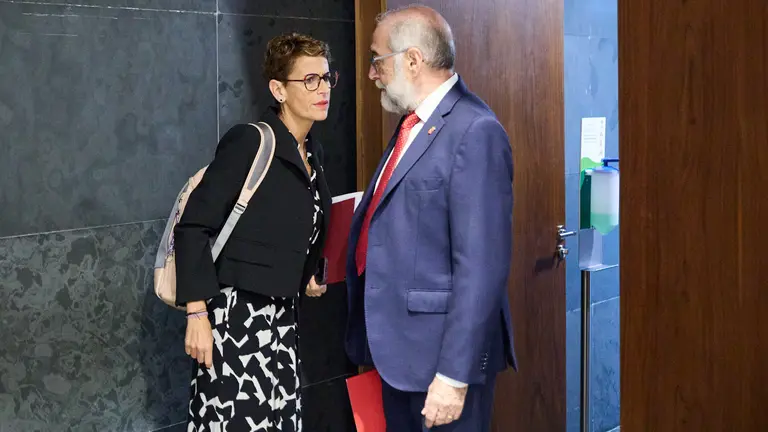 Pleno del Parlamento de Navarra. IÑIGO ALZUGARAY