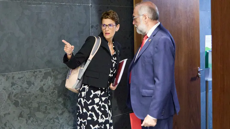 Pleno del Parlamento de Navarra. IÑIGO ALZUGARAY