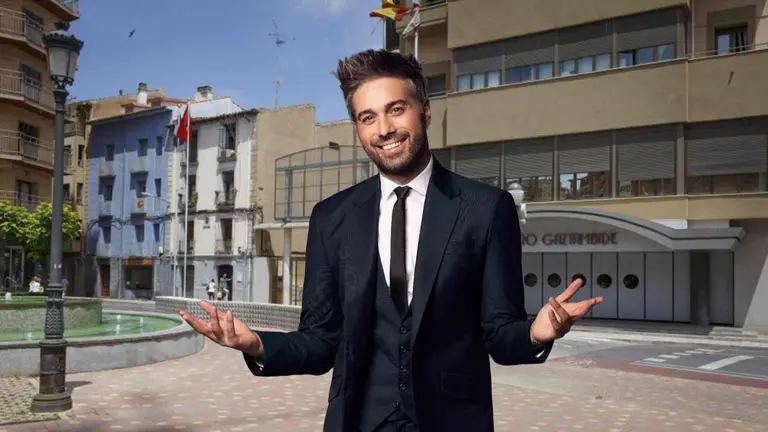 Dani Martínez actúa este fin de semana en el Teatro Gaztambide de Tudela.