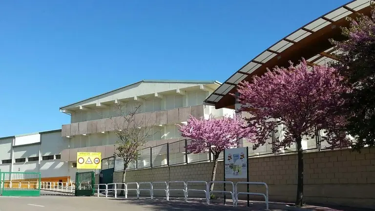 Imagen exterior del colegio público Remontival de Estella. Cedida.