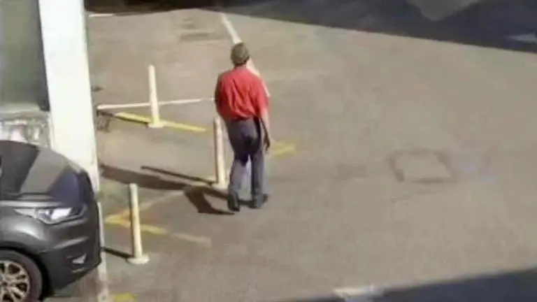 Las cámaras de seguridad captaron al ladrón. GUARDIA CIVIL