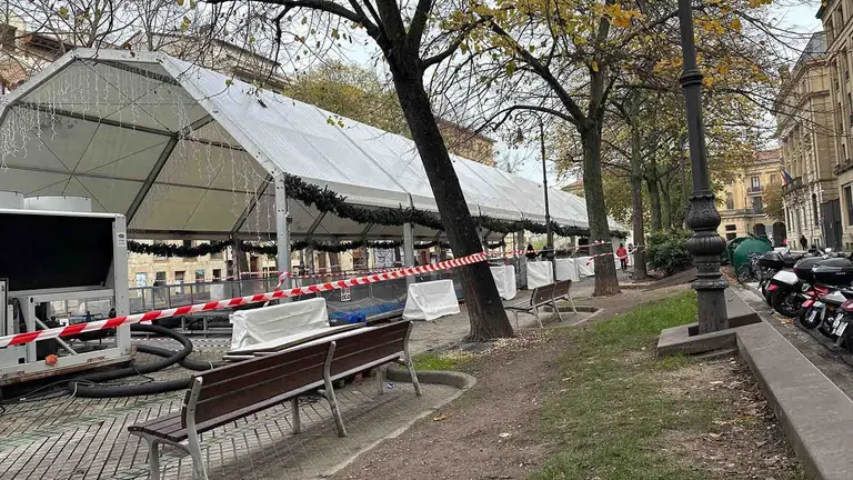 La pista de hielo de Navidad en Pamplona se instalará en el paseo de Sarasate.