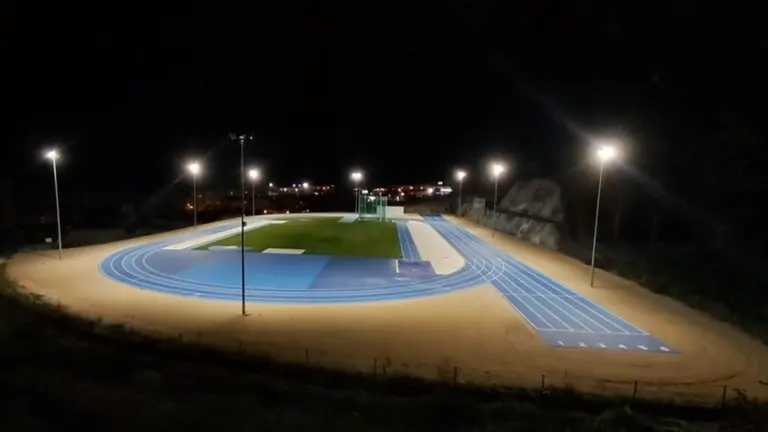 Nueva pista de atletismo de Estella. AYUNTAMIENTO DE ESTELLA