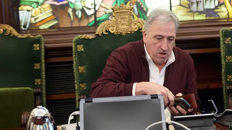 Pleno del Ayuntamiento de Pamplona. IÑIGO ALZUGARAY