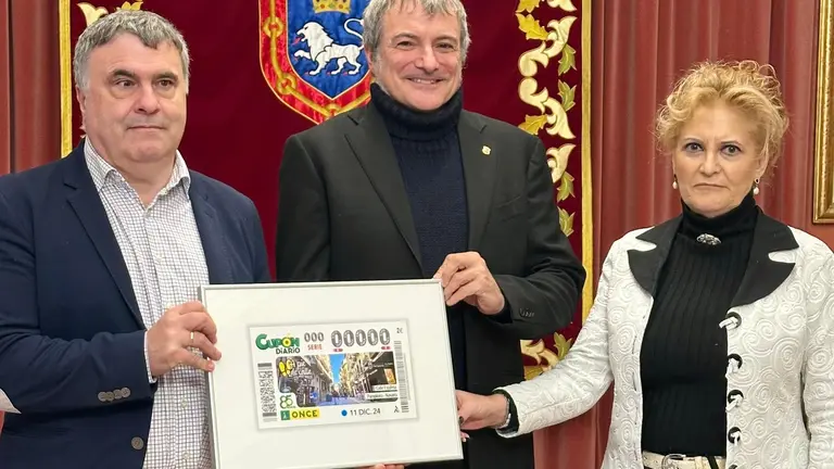 Estafeta, la calle de Pamplona conocida por el encierro y sus barras de pinchos, protagonista del cupón de la ONCE.