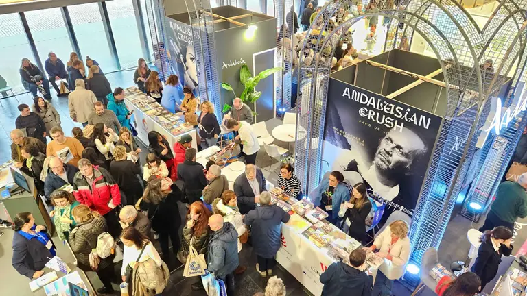 Visitantes durante la celebración de la última edición de Navartur. CEDIDA