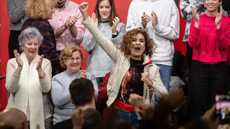 María Jesús Montero, en un acto del PSOE. EUROPA PRESS