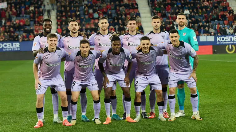 Partido de La Liga EA Sports entre CA Osasuna y Athletic Club disputado en el estadio de El Sadar en Pamplona. IÑIGO ALZUGARAY