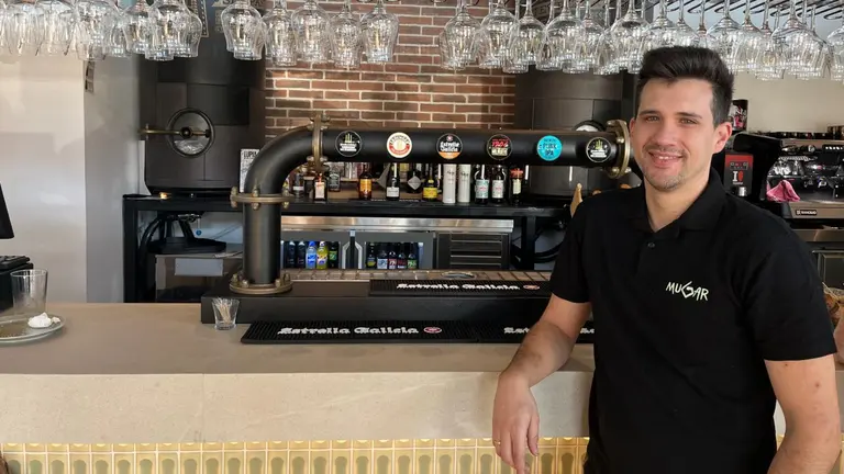Rubén Carballés, en Mugar Gastrobar. NAVARRA.COM