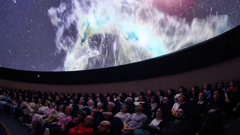Imagen de archivo de otro concierto de Suakai en el Planetario de Pamplona. CEDIDA