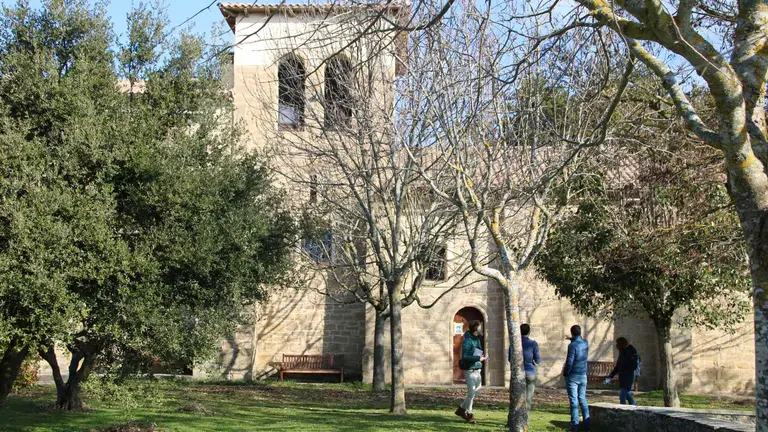 Albergue juvenil de Guetadar, en la Valdorba. GOBIERNO DE NAVARRA