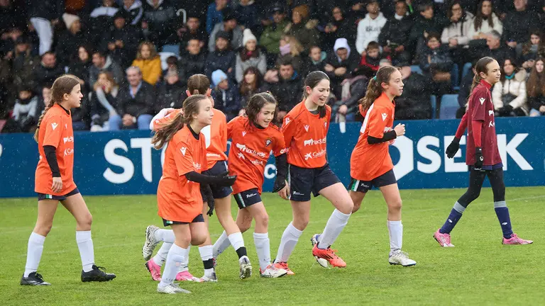 Final del XLII Torneo Interescolar de Osasuna en categoría femenina disputado en las instalaciones de Tajonar. IÑIGO ALZUGARAY