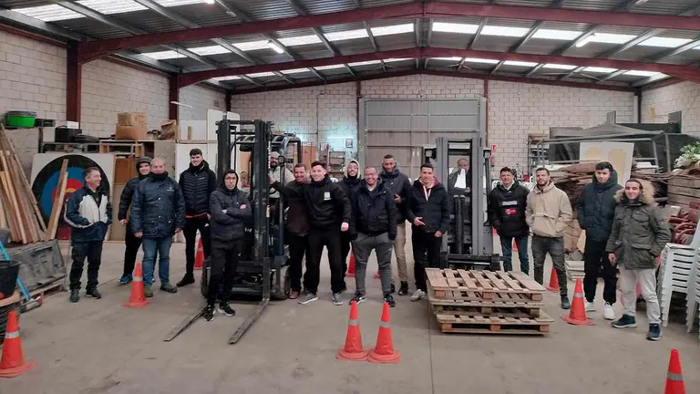 Participantes en el curso de formación organizado por el Ayuntamiento de Cadreita. AYUNTAMIENTO DE CADREITA
