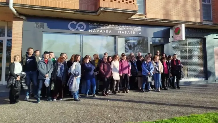 Trabajadores de Servicios Sociales de Pamplona notifican 28 partes en 2024 por "agresiones" o "presiones". - EUROPA PRESS