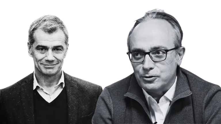 Toni Cantó y Alfredo Urdaci. CEDIDA