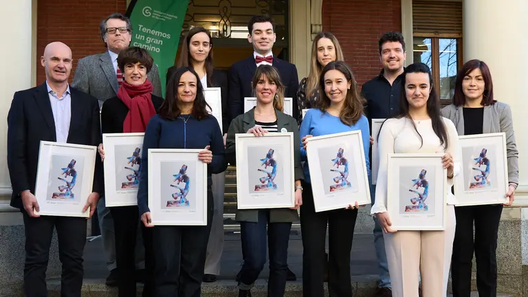 La Asociación Española contra el Cáncer en Navarra (AECC) realiza un acto de entrega de las 'Ayudas a la Investigación 2024' y de las ayudas del 'Reto AECC 70% de supervivencia'. IÑIGO ALZUGARAY