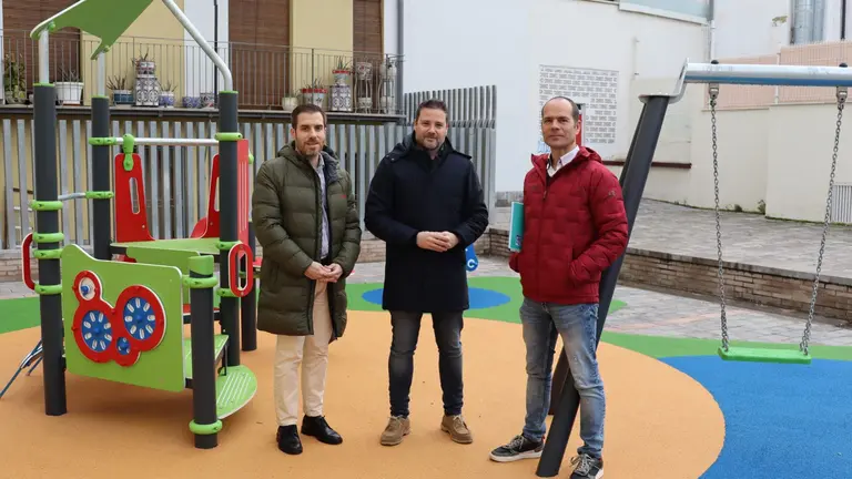 Apertura del parque plaza Señor Tomás. CEDIDA