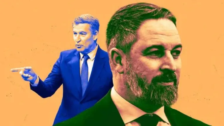 Abascal y Núñez Feijóo. OK DIARIO