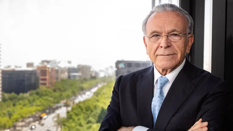 Isidro Faineì, presidente de la Fundacioìn ”la Caixa”. Fundación la Caixa