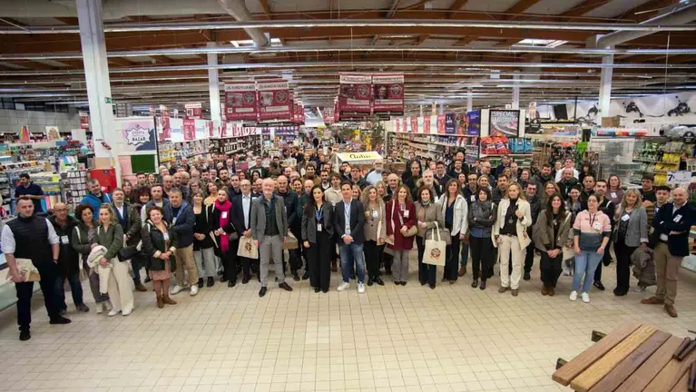 E.Leclerc Pamplona refuerza su compromiso con el producto local en la 9ª edición de 'Alianzas Locales'. CEDIDA