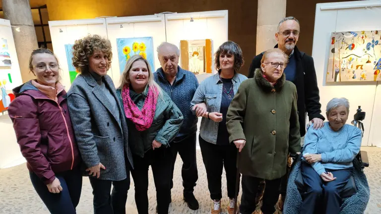 ‘Enciendo colores’: una exposición que muestra la superación
tras el daño cerebral adquirido. CEDIDA