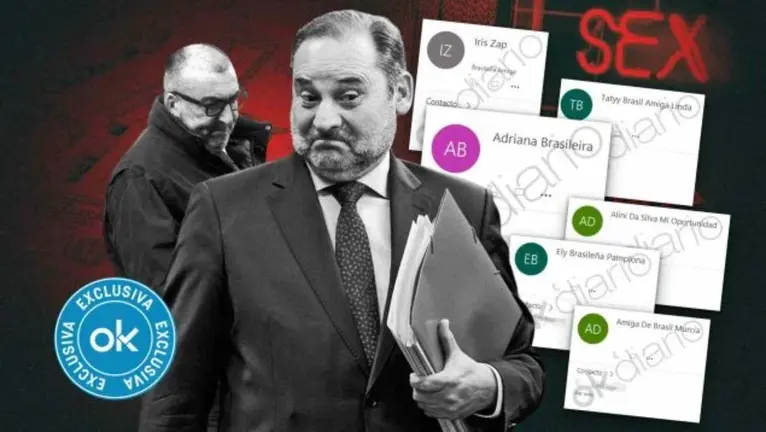 Ábalos y Koldo García. Fotomontaje. OK DIARIO