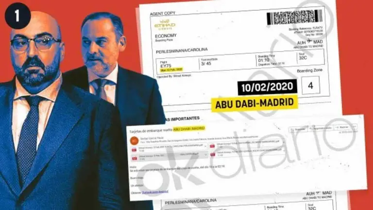 Fotomontaje Koldo García y Ábalos. OK DIARIO