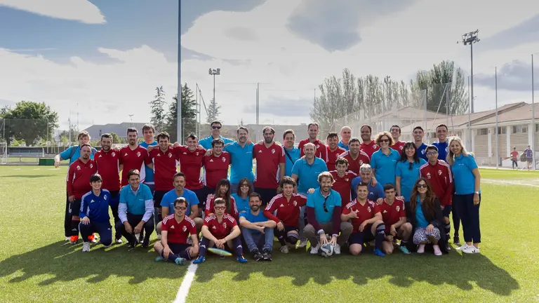 Navarra Voluntariado CaixaBank. Osasuna Fútbol Inclusivo. CEDIDA