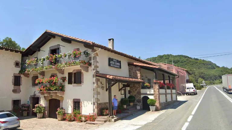 Restaurante Juan Simón, en Ventas de Arraitz. GOOGLEMAPS