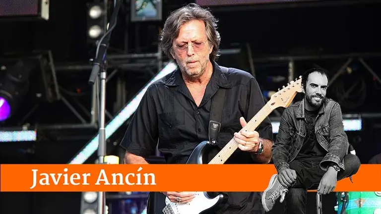 Eric Clapton durante un concierto. Majvdl