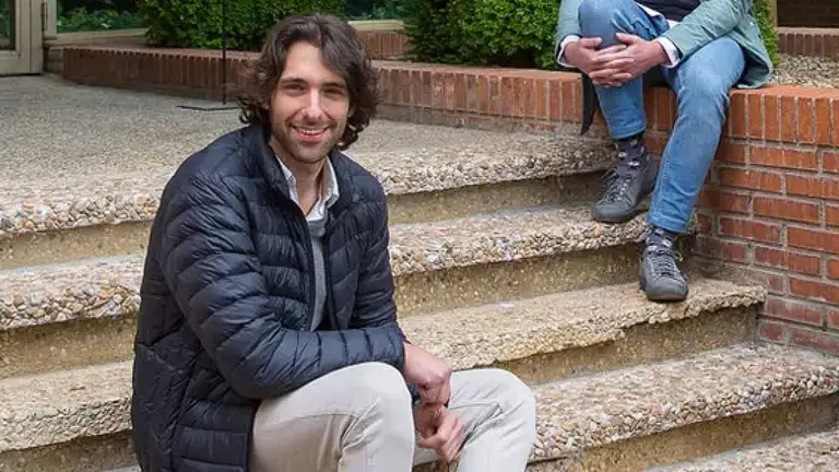 Fotografía de Fernando Iraburu tomada en el año 2020 durante su etapa universitaria. UNIVERSIDAD DE NAVARRA / ARCHIVO