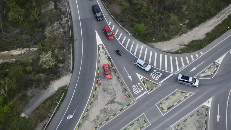 Dispositivo especial de tráfico para Semana Santa. POLICÍA FORAL